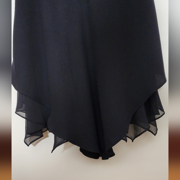 Vintage Black Evan Picone Dress Size 8 - Picture 4 of 4